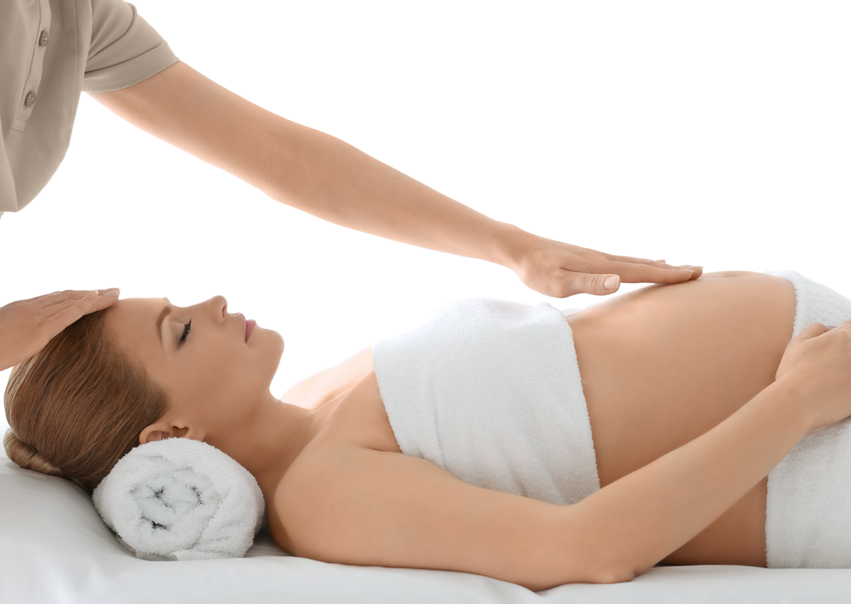 Drainage lymphatique Renata França pour la femme enceinte aux Soins de Camargue