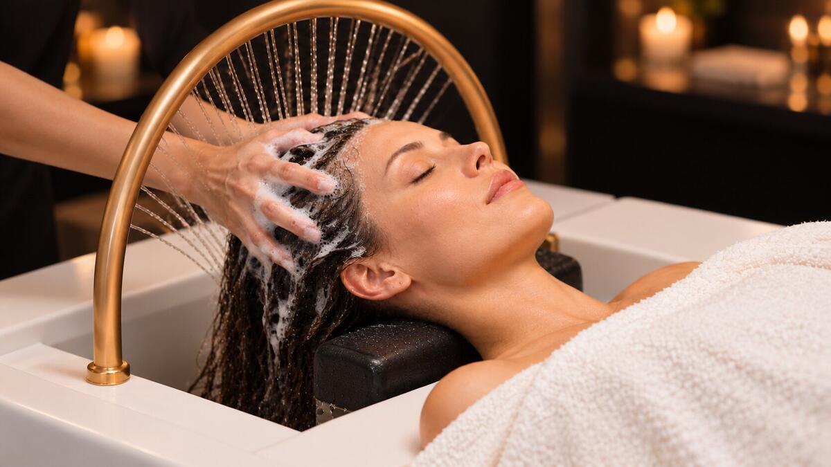 Head Spa Camarguais aux Soins de Camargue à Triel-sur-Seine